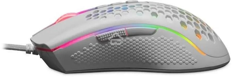 Мышь проводная Redragon Storm белый, 12400 dpi, USB, кнопки - 8