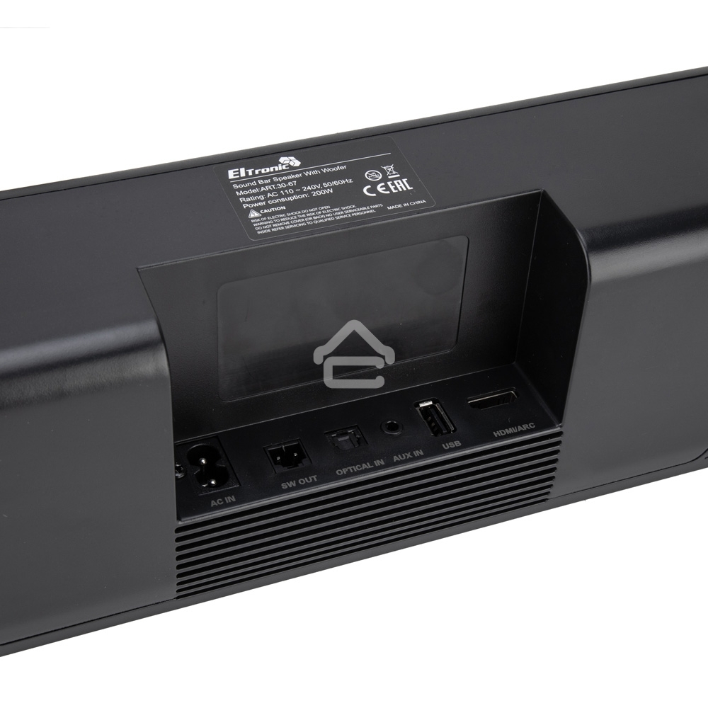 Саундбар ELTRONIC (30-67) SOUND SLICK 5, черный