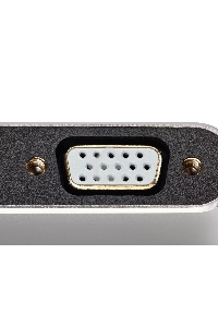Кабель-концентратор USB3.1 TypeCm -->HDMI+USB3.0+PD+VGA Alum Grey 4K@30Hz, Telecom<TUC055>
