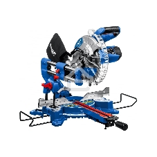 Профессионал пила торцовочная с протяжкой, d 255 х 30 мм, 2000 Вт, Зубр ППТ-255-П