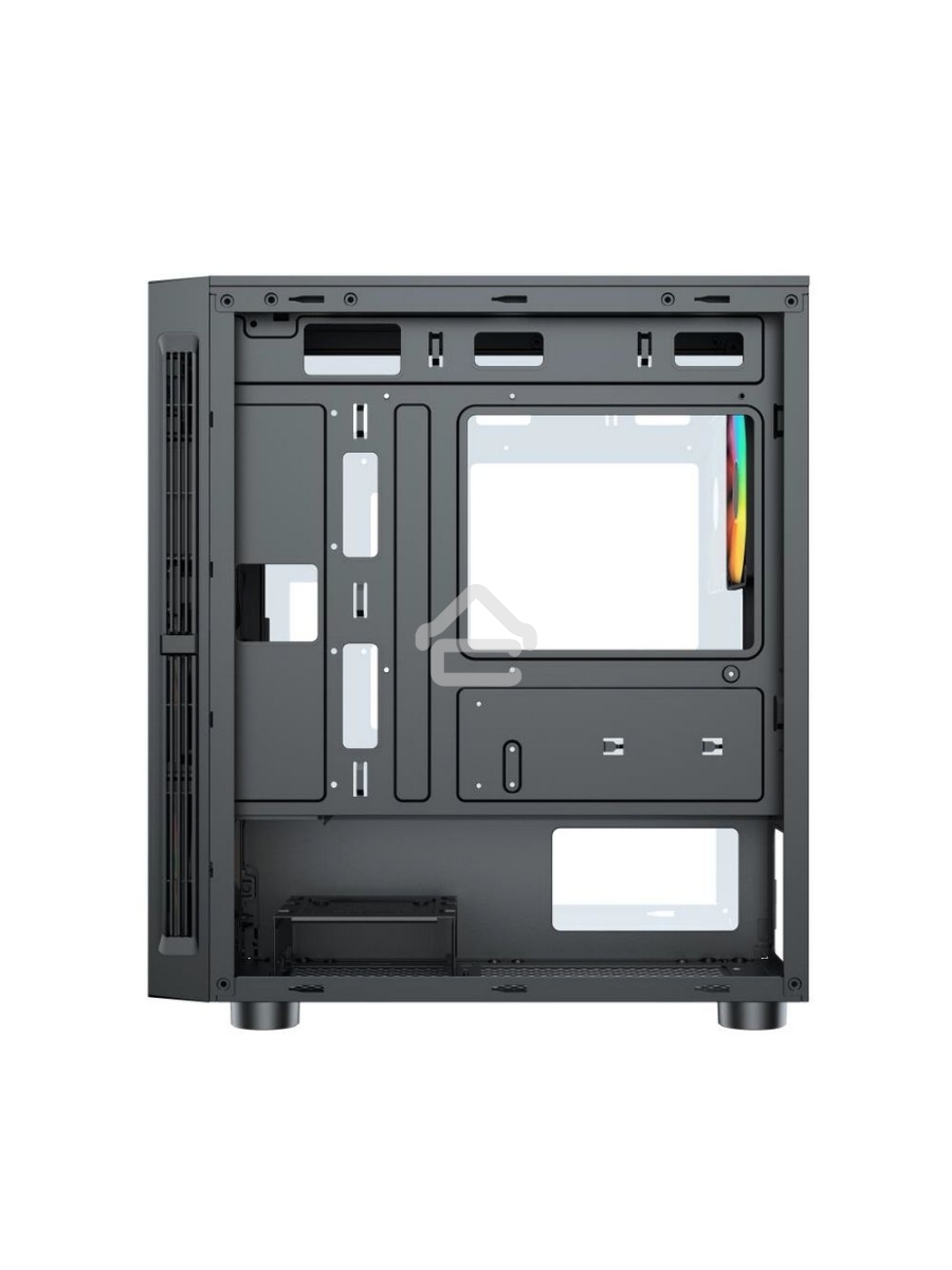 Компьютерный корпус ACD Citadel 104 ATX, Black, USB3.0*1+USB2.0*2+HD audio,3*12cm F1 ARGB fans at front(Slave fans) ,1*12cm F1 ARGB fan at rear (Master fan)