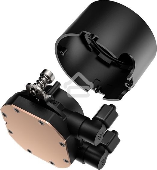 Система жидкостного охлаждения PcCooler DA360 BK ARGb Soc-AM5/AM4/1200/1700/1851 черный 4-pin Al 300W Ret (DA360-BKAWXX-GL)