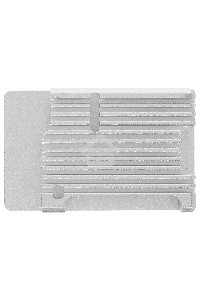 Корпус Qumo Aluminum case without fan,  Raspberry Pi 3, silver(RS024)