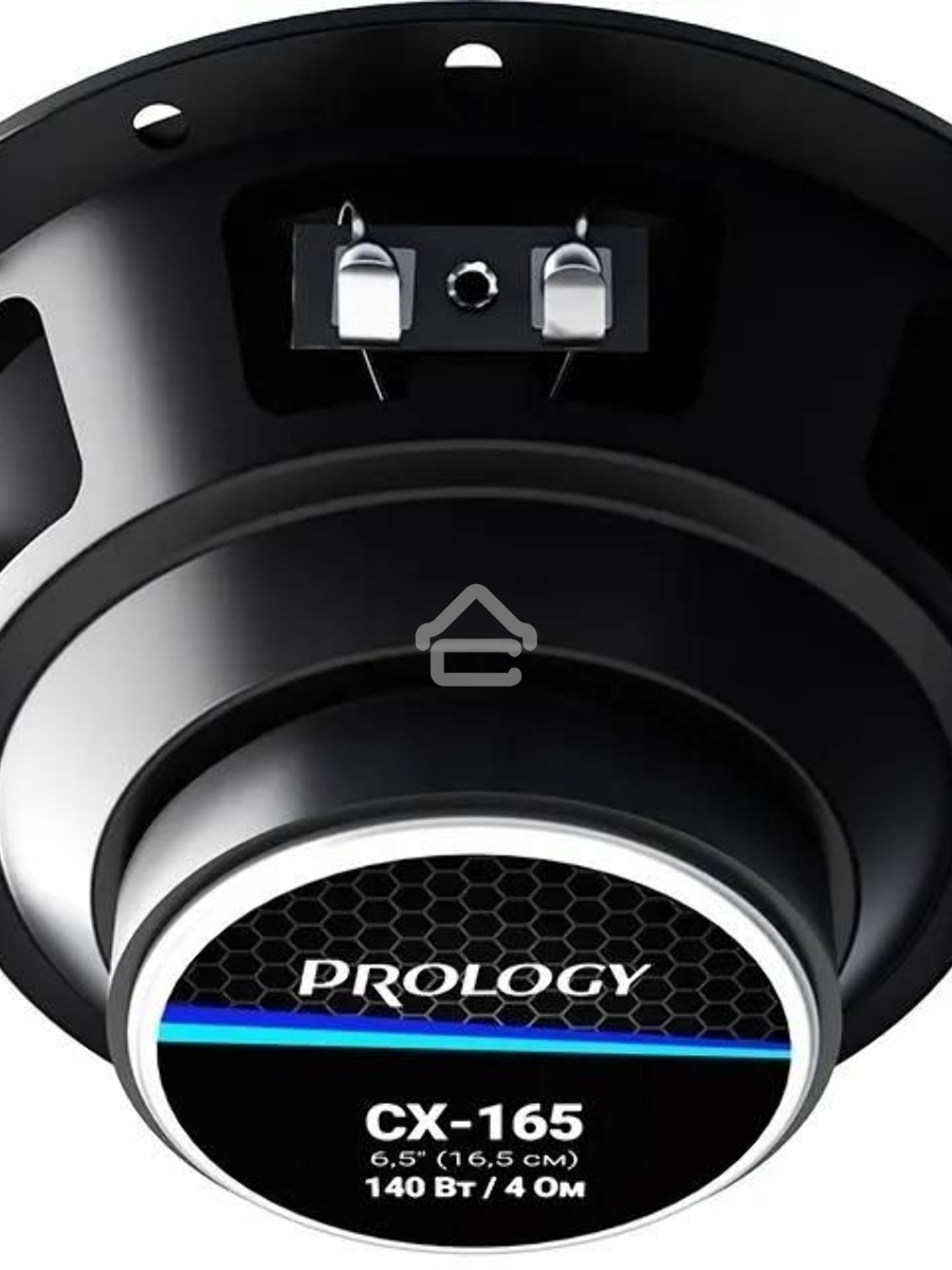 Колонки автомобильные Prology CX-165 140Вт 89дБ 4Ом 16см (6.5дюйм) (ком.:2кол.) коаксиальные двухполосные