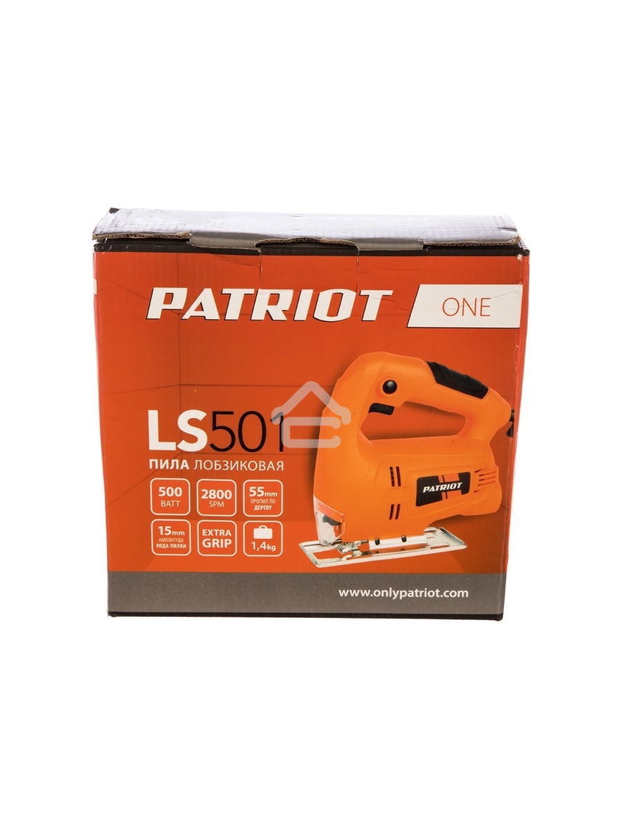 Лобзик Patriot LS 501 THE ONE мощность 500 Вт, макс. толщина дерева 55мм