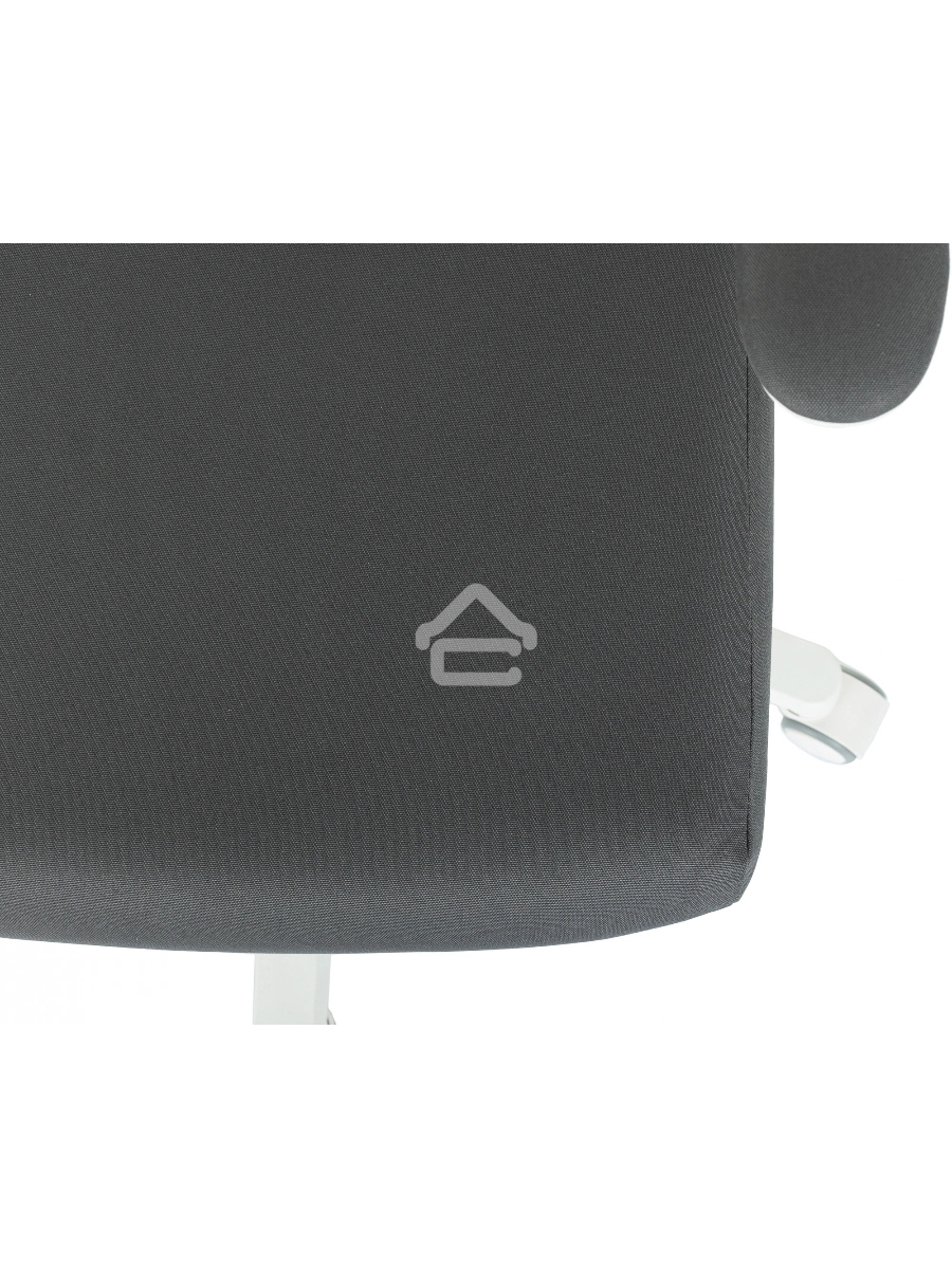Кресло компьютерное Бюрократ ASTER NH-W TW-04 Neo Grey темно-серый, сетка/ткань, с подголов. крестов. пластик, пластик белый