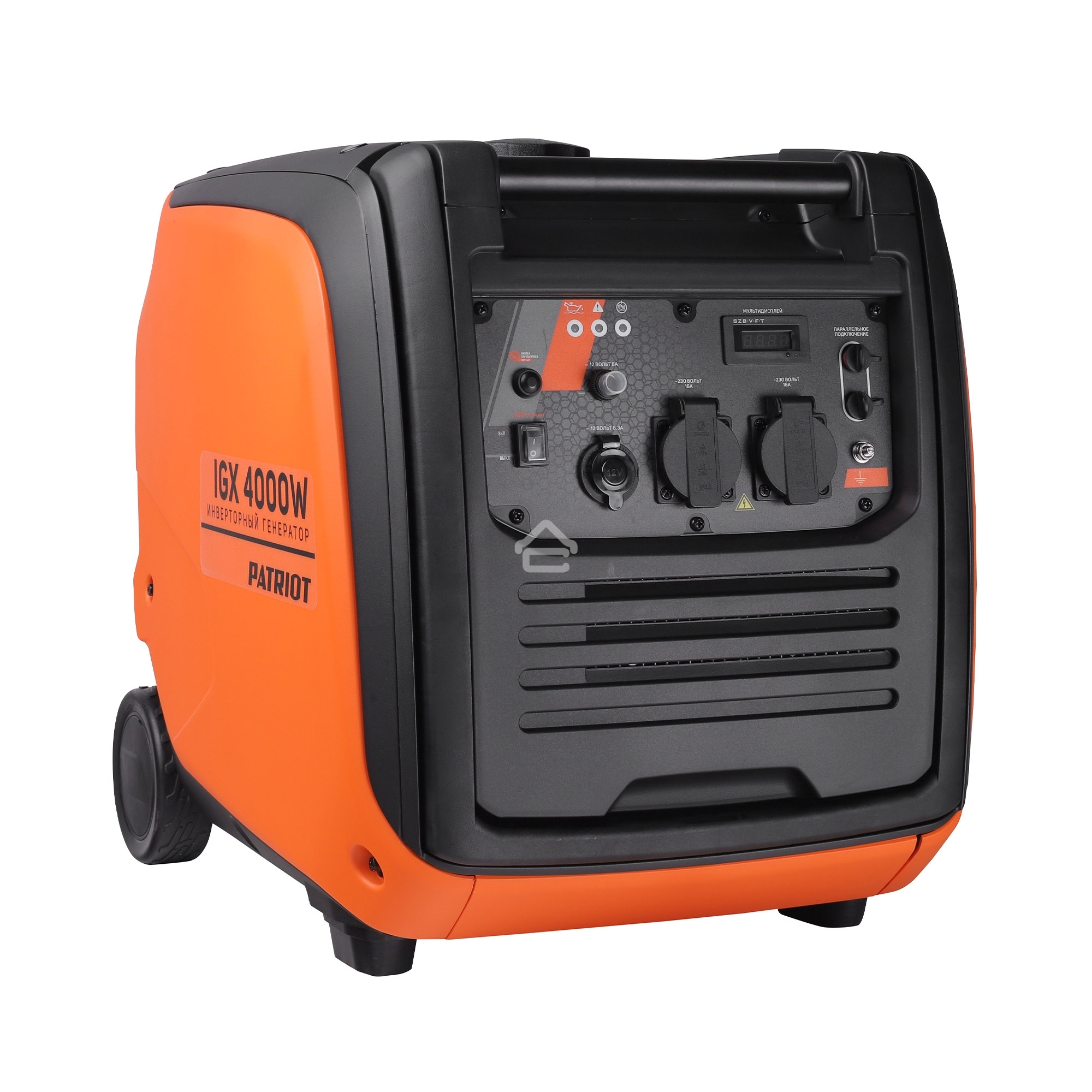 Электрогенератор бензиновый инверторный Patriot iGX 4000W, 4 кВт, 63 дБ, 41.5 кг