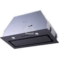 Вытяжка встраиваемая Maunfeld Trapeze 601GG черный, 60 см, 1150 куб. м/ч, 54 дБ