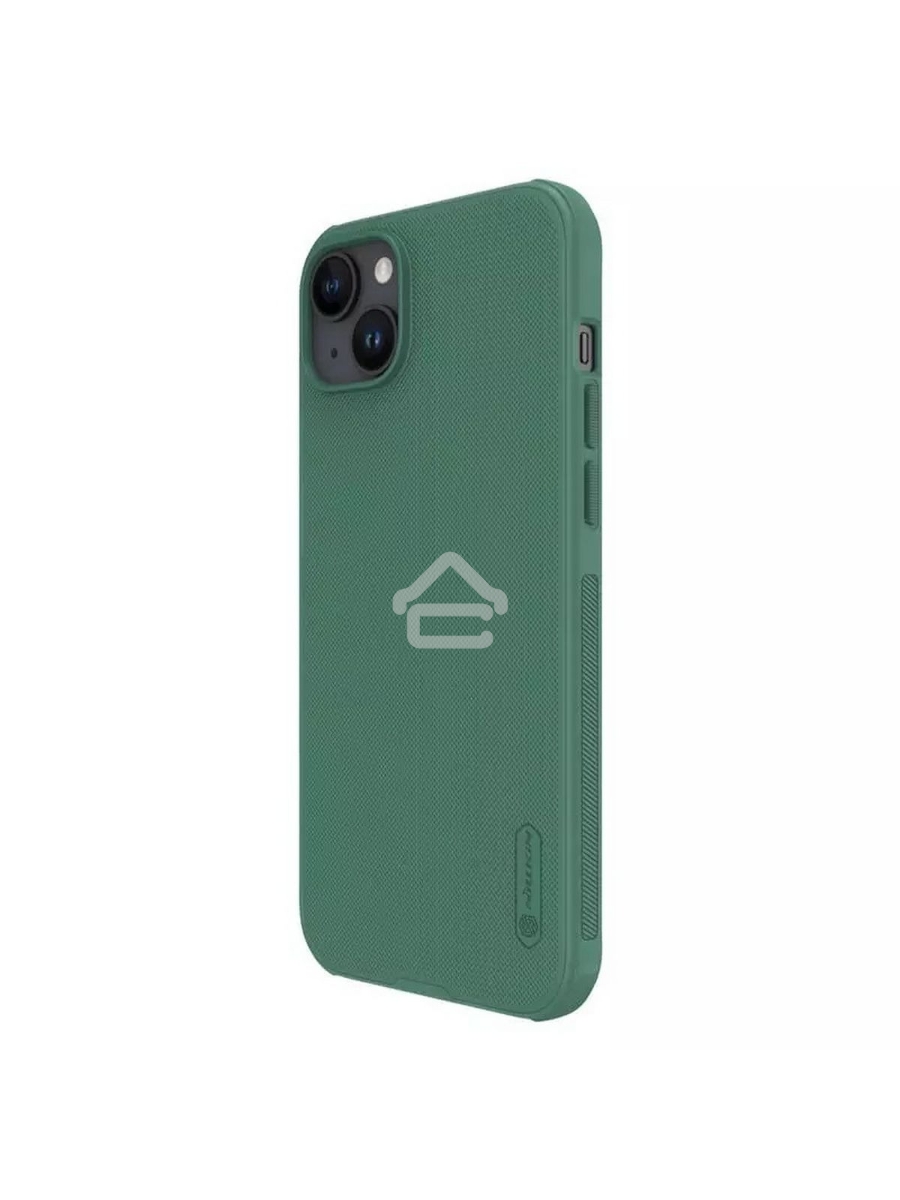 Чехол Super Frosted Shield Pro Magnetic Case, темно-зеленый, (AP IP15 Plus)