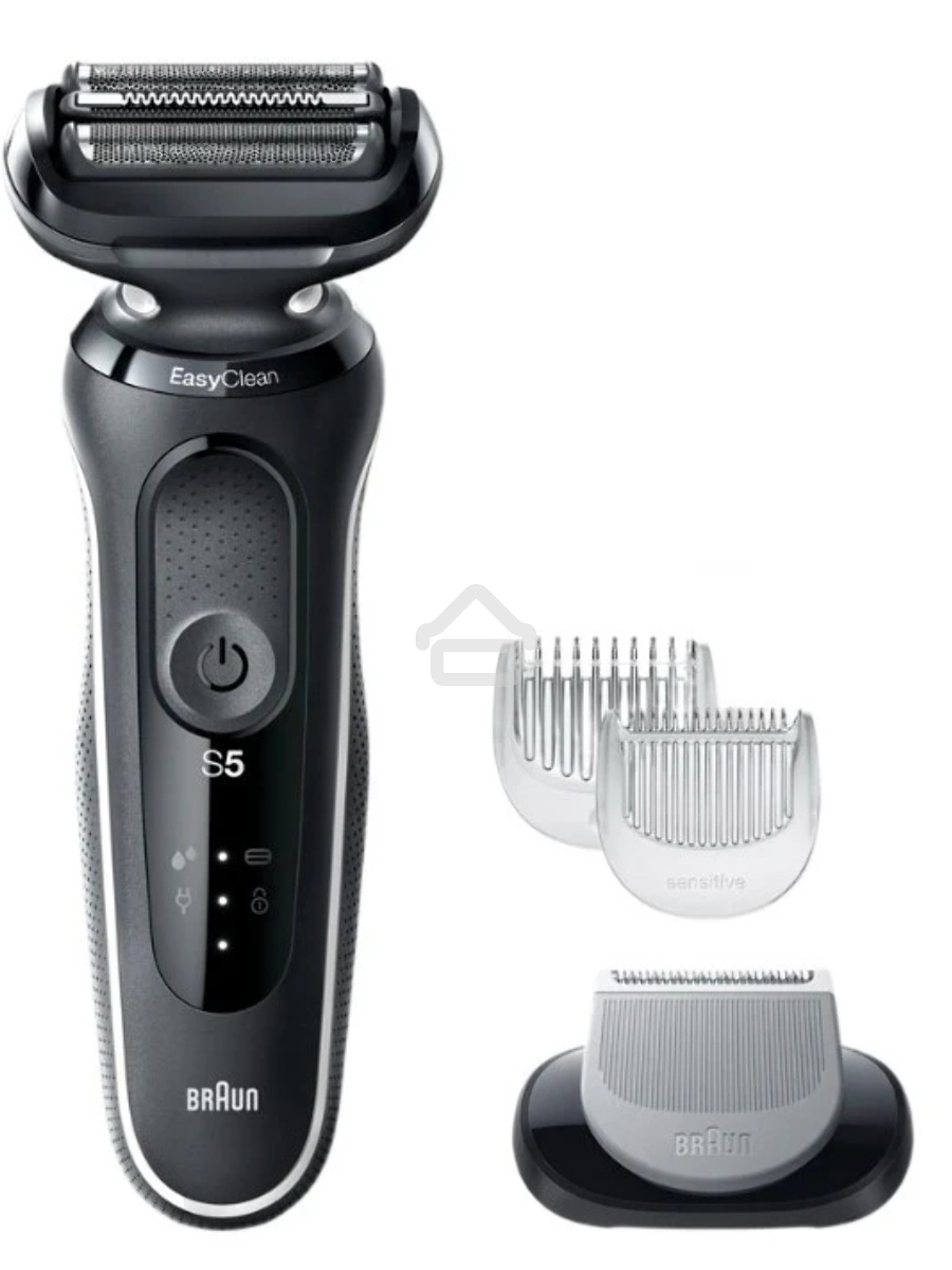Электробритва Braun 51-W1600s белый/черный