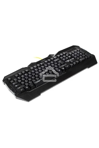 Игровой набор Qumo Solaris, клавиатура  проводная K03, 104 клавиши, встроенная радужная подсветка, мышь проводная M10, оптическая, 800/1200/1600/2200 dpi, коврик