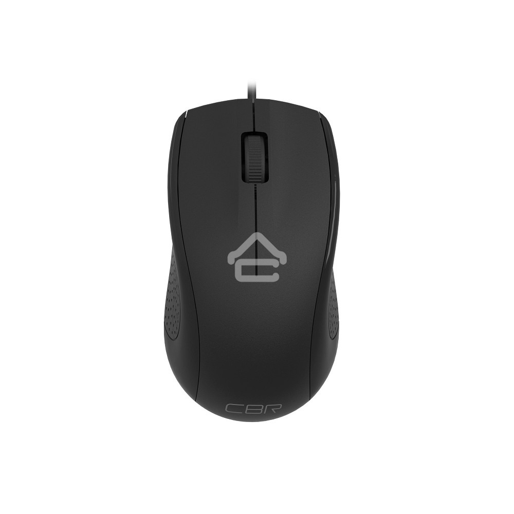 Мышь проводная CBR CM 107 черный, 1000 dpi, USB, кнопки - 3