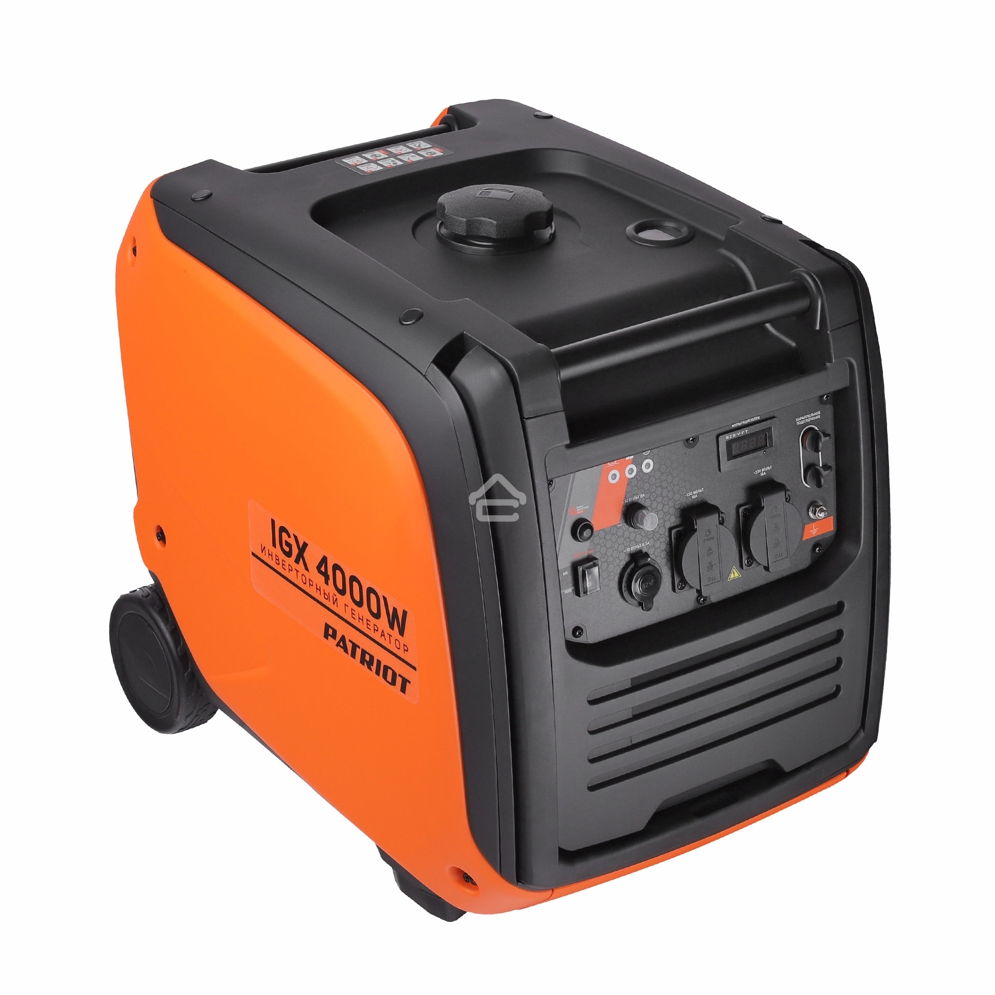 Электрогенератор бензиновый инверторный Patriot iGX 4000W, 4 кВт, 63 дБ, 41.5 кг