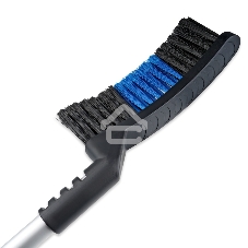 Щетка-скребок AVS WB-6321 (63 cм), мягкая ручка, распушенная щетина.