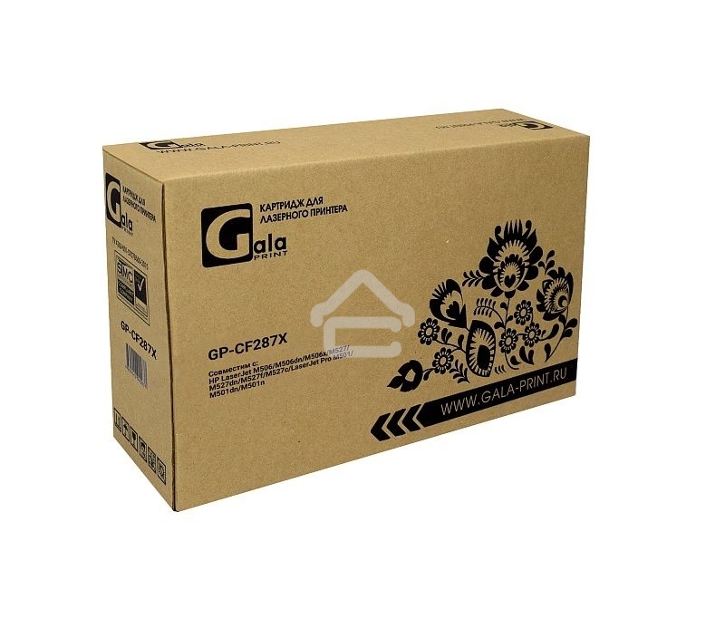 Картридж лазерный GalaPrint GP-CF287X (№87X) черный (18000 стр.) для HP LaserJet M506/M506dn/M506x/M527/M527dn/M527f/M527c/LaserJet Pro M501/M501dn/M501n