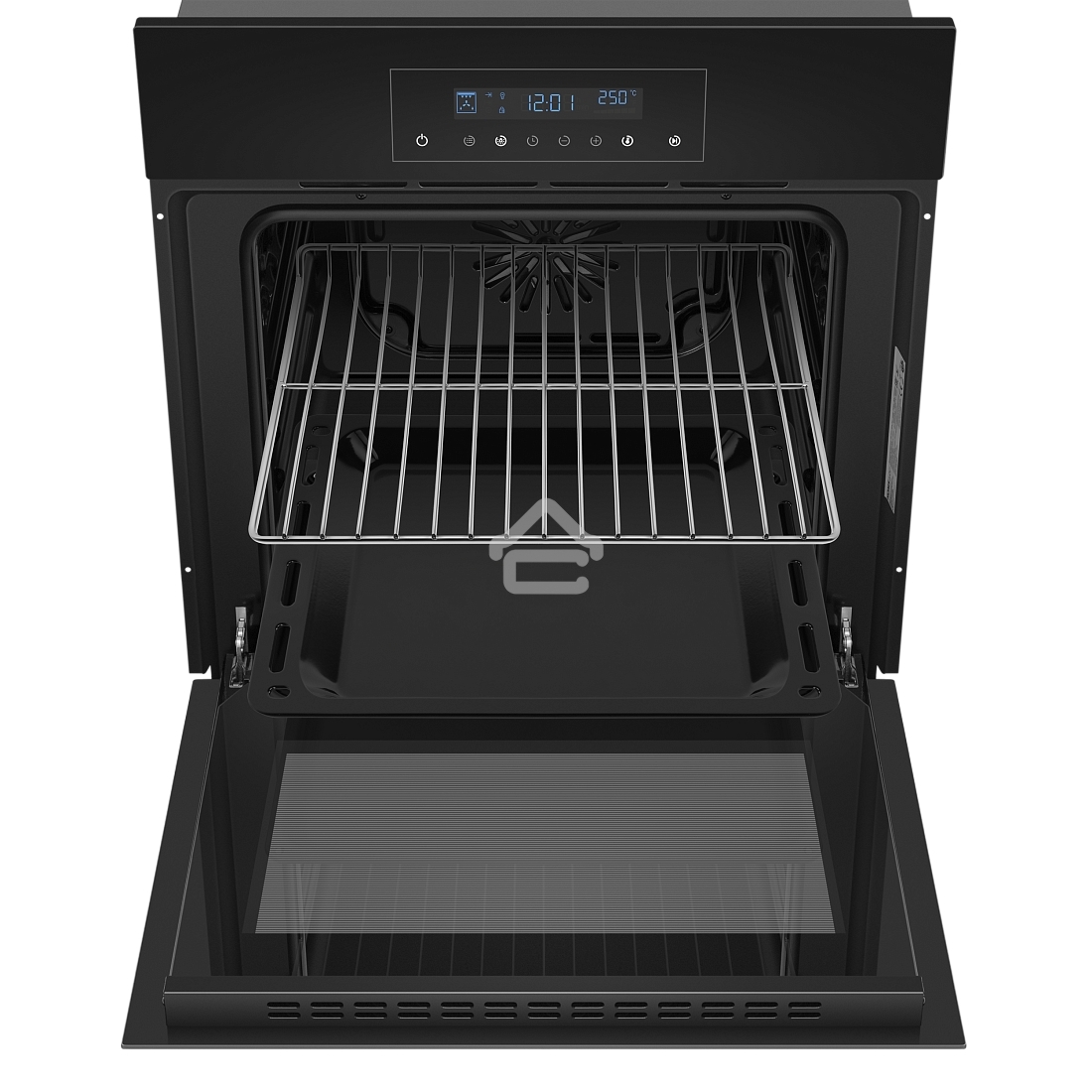 Духовой шкаф электрический HOMSair OEH606BK черный