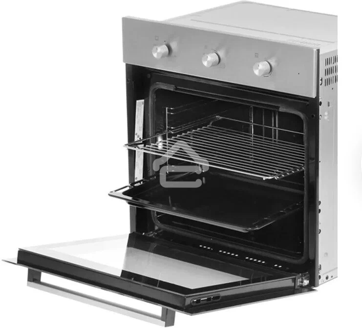 Газовый духовой шкаф Beko BBIGT21100X с откидным электрическим грилем; автоматический электроподжиг; поворотные переключатели; металлические направляющие; объем - 72л; 3 стекла дверцы; 1 решетка; 1 противень; вертел. Цвет Нержавеющая сталь; Материал панел
