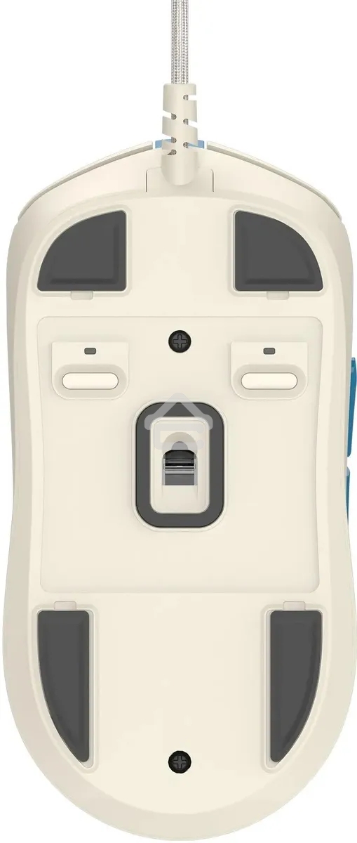 Мышь проводная A4Tech Bloody W72 Ultra Pixels Blue рисунок/бежевый/голубой, 20000 dpi, USB, кнопки - 7
