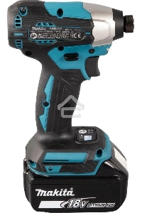 Шуруповерт Makita DTD157RTJ аккум. патрон:квад.1/4