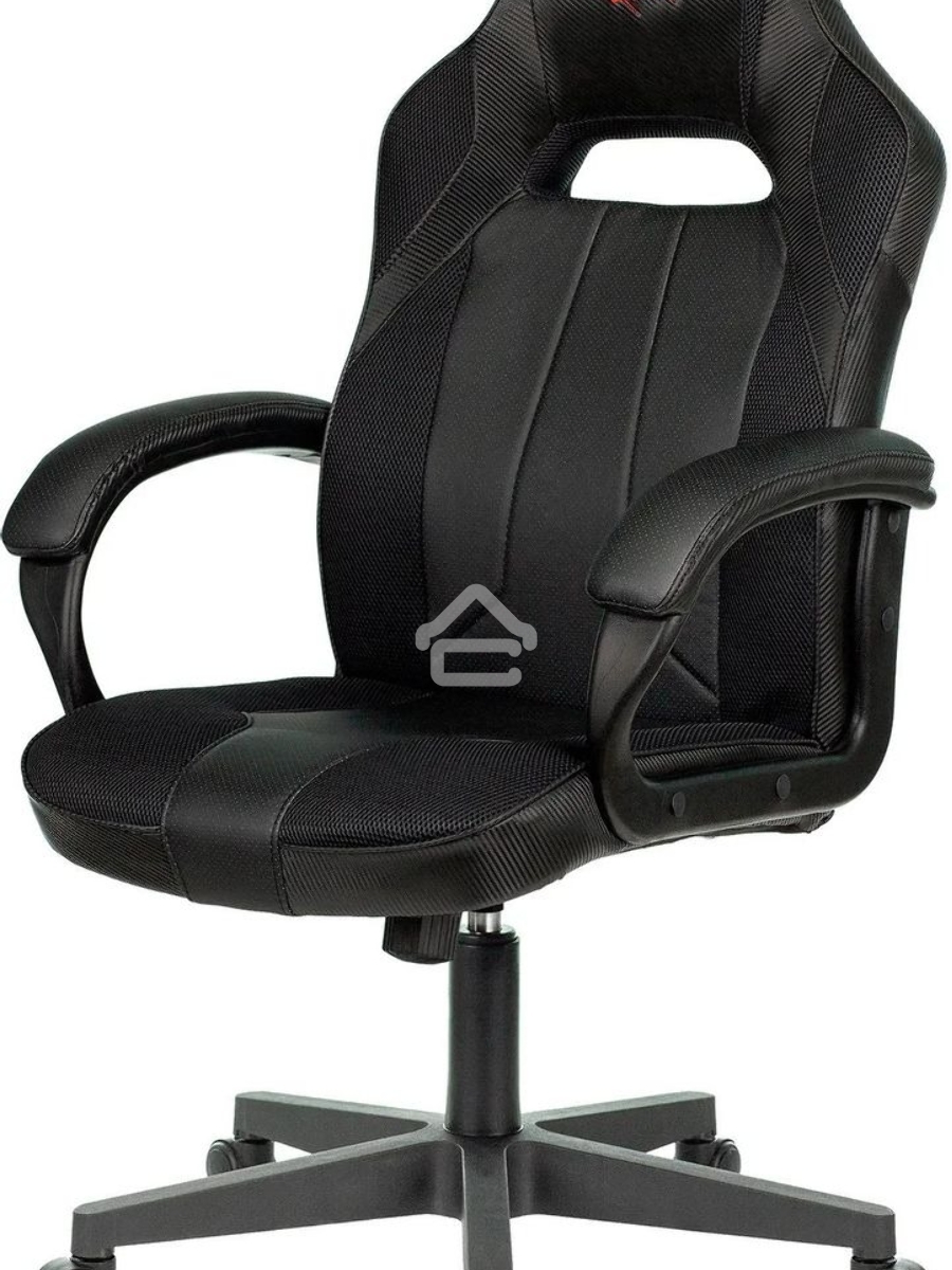 Кресло игровое A4Tech Bloody GC-200, черный, эко.кожа, крестовина пластик