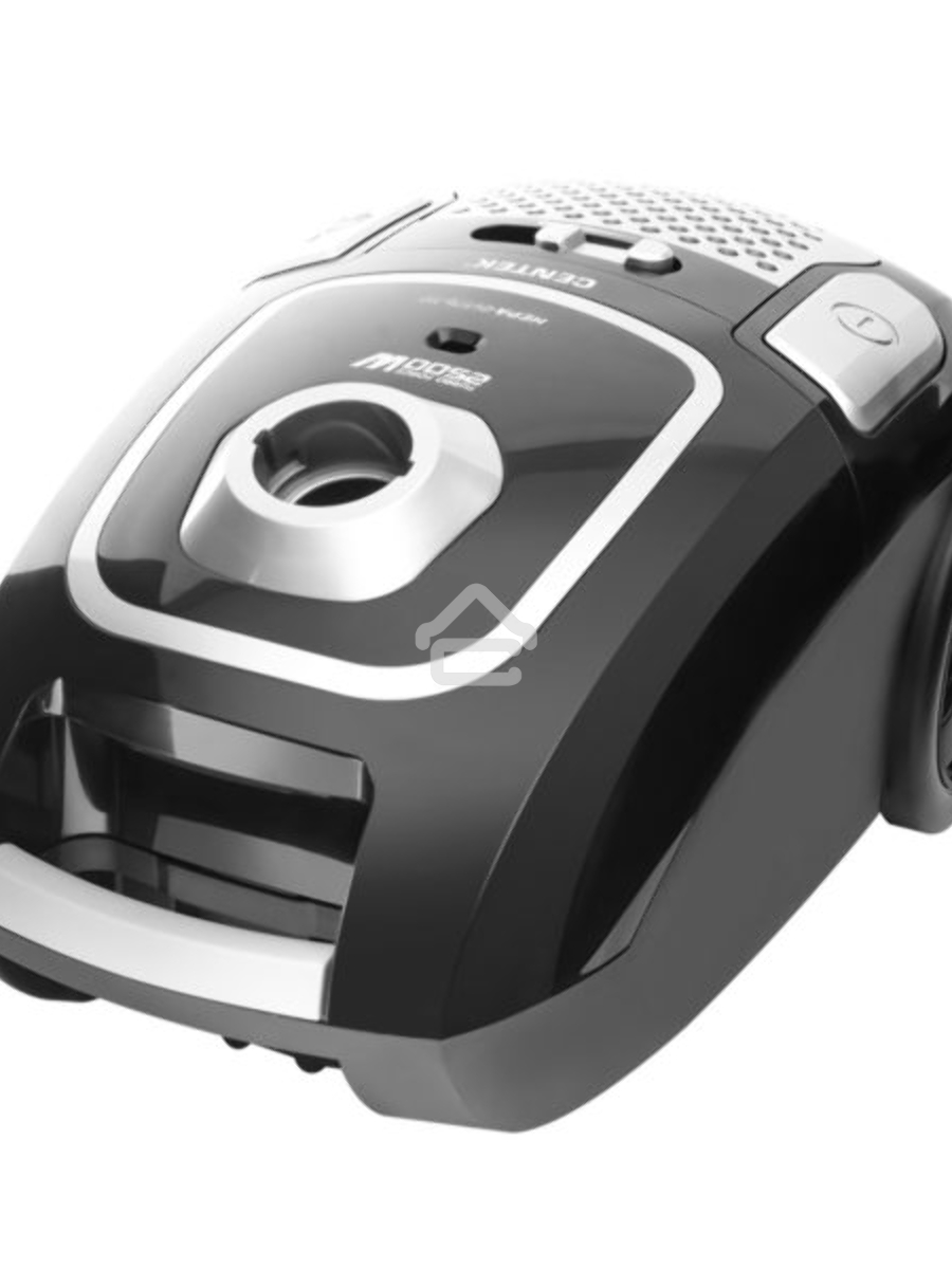Пылесос Centek CT-2519 черный/хром, 500/2500 Вт, уборка сухая, пылесборник мешок, 4 л