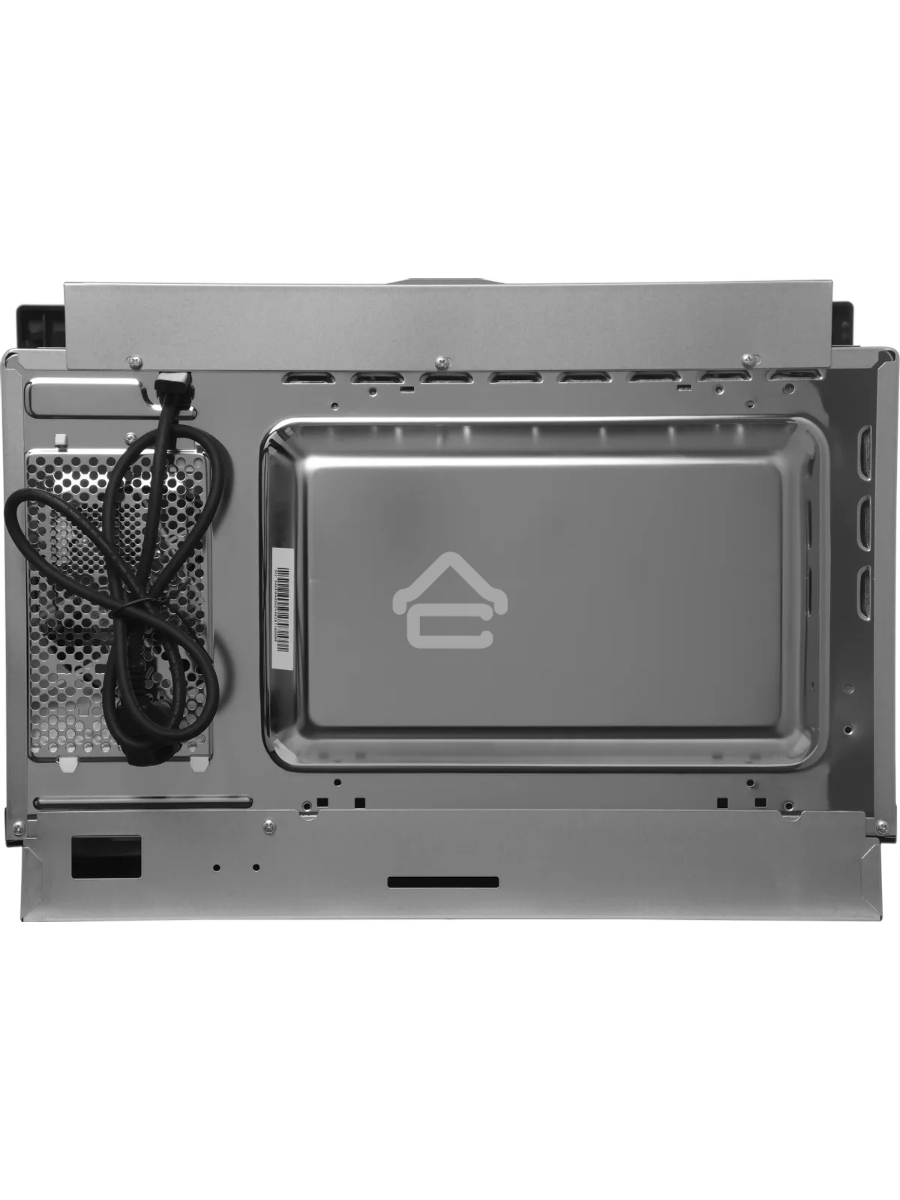 Микроволновая печь встраиваемая Domfy DM2540BW BG черный, 25 л, 900 Вт,  переключатели - поворотный механизм/кнопки