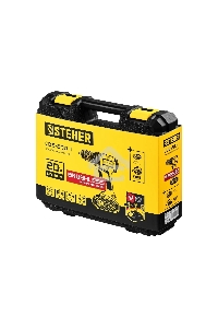 Дрель-шуруповерт STEHER CDB-200-1, Аккумуляторная, 20В, Кейс