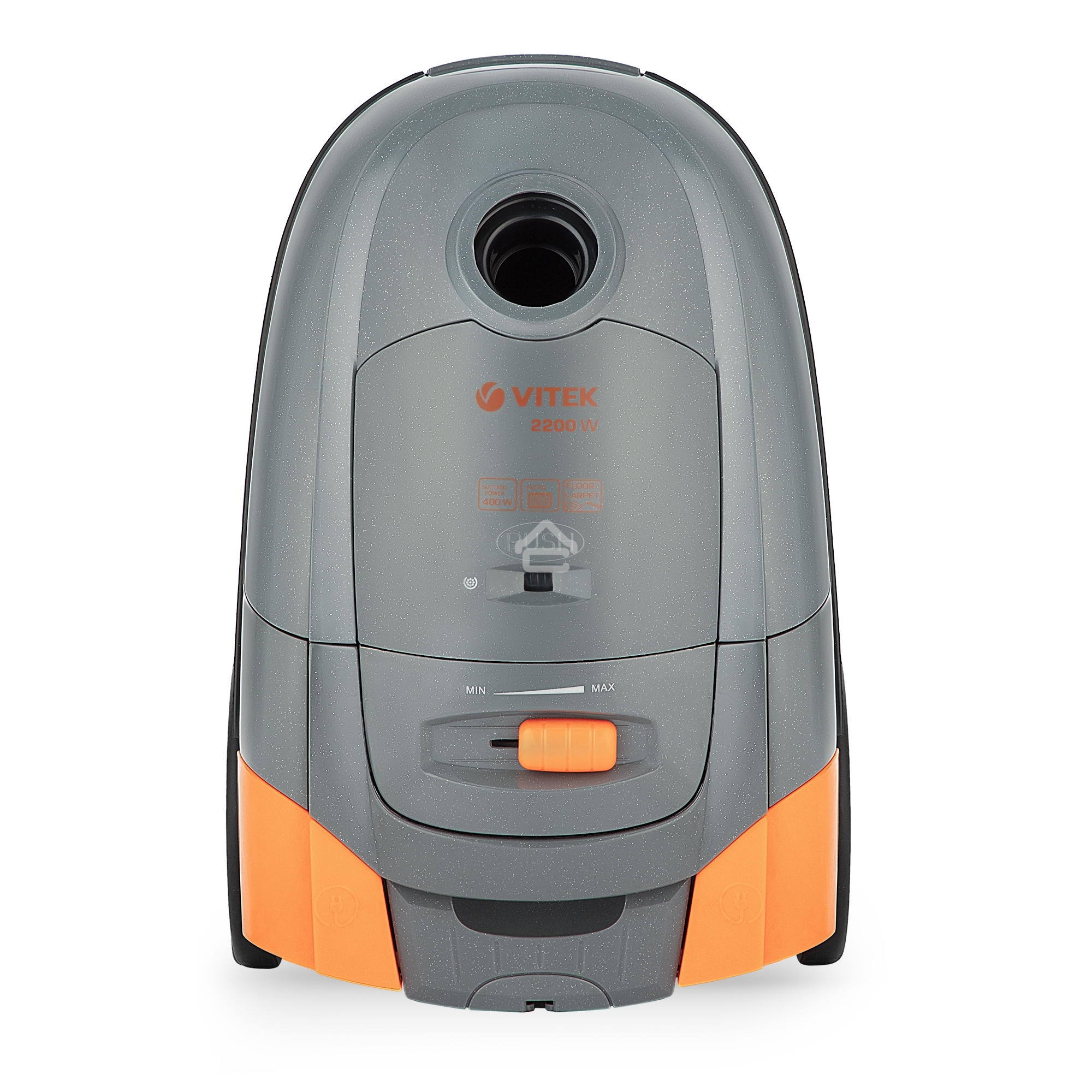 Пылесос Vitek VT-1819 серый, 400/1400Вт, уборка сухая, пылесборник мешок 3 л