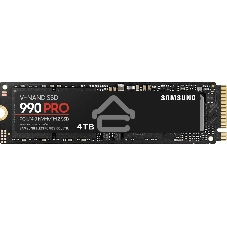 Накопитель SSD Samsung 990 PRO, 4Tb, PCIe 4.0 x4, M.2 2280, NVMe, R/W 7450/6900