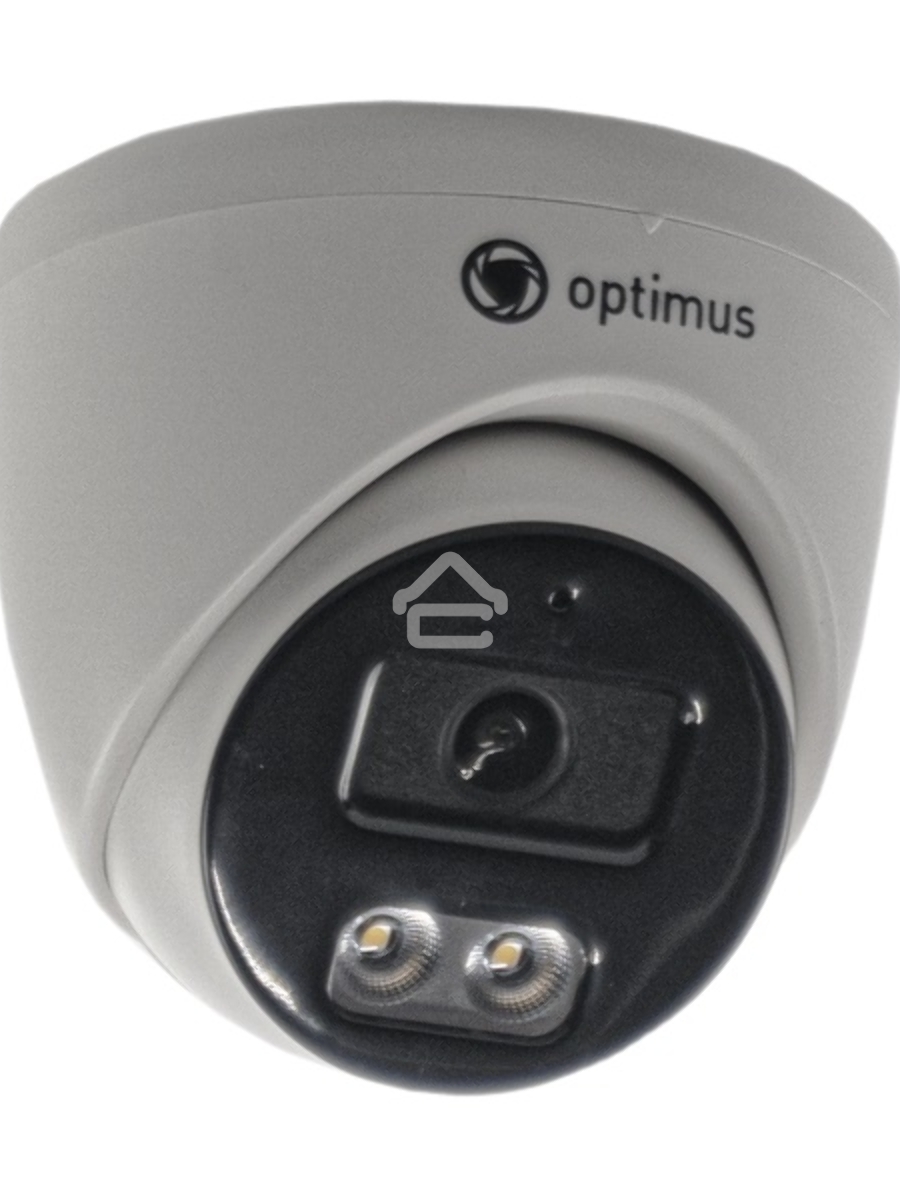 Видеокамера Optimus AHD-H025.0(2.8)MF 5Мп купольная ИК-20м с Full Color (2.8мм)