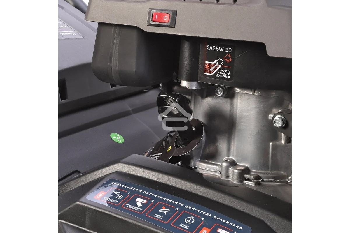 Газонокосилка бензиновая PATRIOT PT 66LS, 201сс, 6,5л.с., 66см, 70л. трав., метал. дека, привод на колеса, мульчирование, боковой выброс, 2 ножа