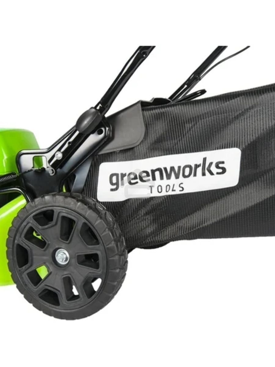 Газонокосилка аккумуляторная  GreenWorks GD60LM46HPK4, 60V, 46 см, бесщеточная, с 1хАКБ 4 А.ч. и ЗУ (2502807UB)