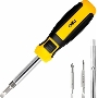 Многофункциональная отвертка 6-в-1 Deli DL260206 В комплекте биты SL5, SL6, PH1, PH2