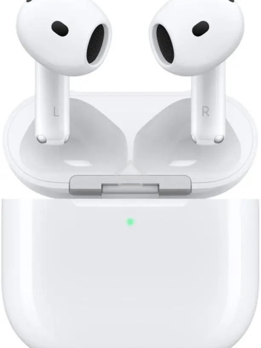 Гарнитура вкладыши Apple A3055 A3056 A3059 AirPods 4 ANC белый беспроводные bluetooth в ушной раковине
