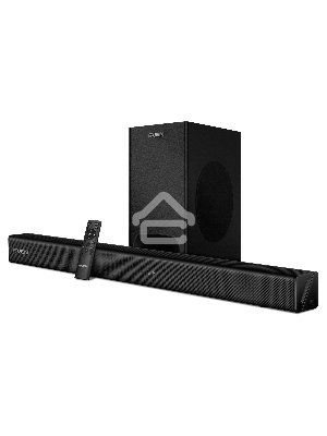 Саундбар SVEN SB-2400DD черный (Dolby Digital Plus, 2х80 + 240 Вт, Bluetooth, ПДУ, USB)