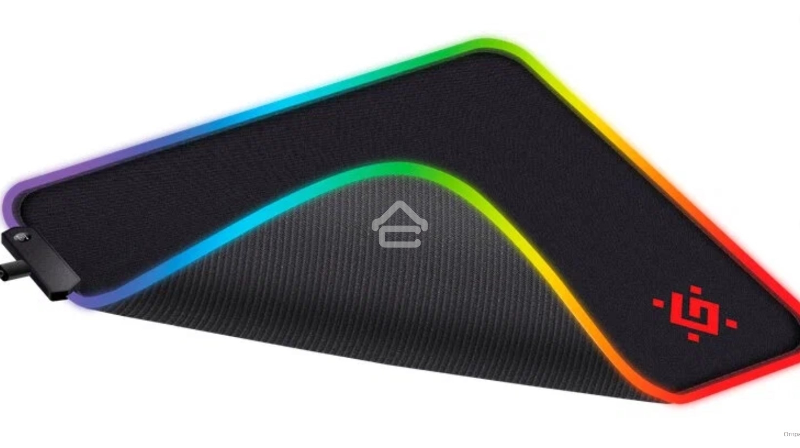 Коврик для мышки Defender черный L LIGHT