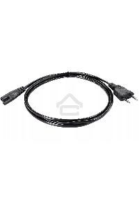 Кабель Premier 5-180 IEC C7 (2-pin) Евровилка 1.8м (5-180(0.5) 1.8) черный (Bulk)