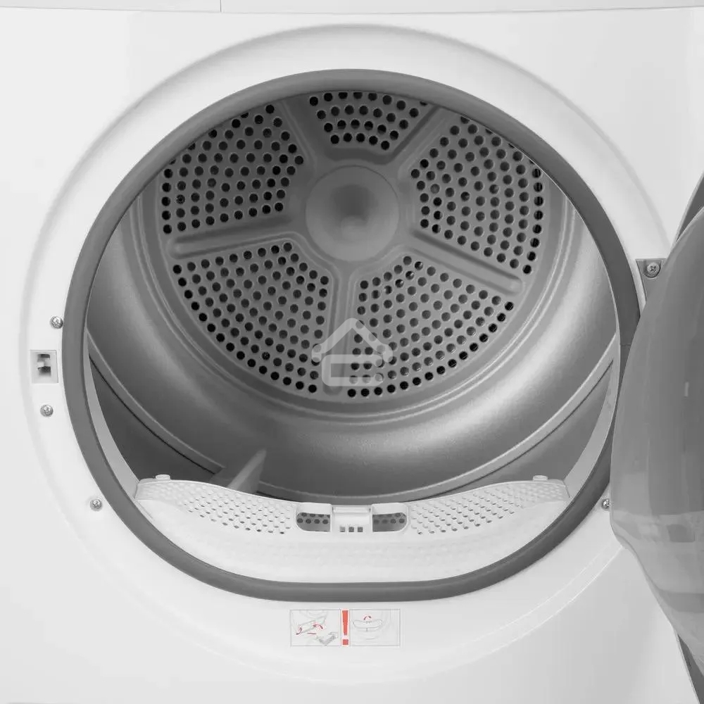 Сушильная машина MAUNFELD MFDM168WHE белый, 8 кг, сушка - конденсационная, программ - 16, 59.7 x 84.8 x 63.2 см