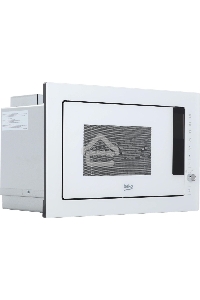 Микроволновая печь встраиваемая Beko BMGB 25333 WG белый, 25 л, 900 Вт, переключатели - поворотный механизм/сенсор
