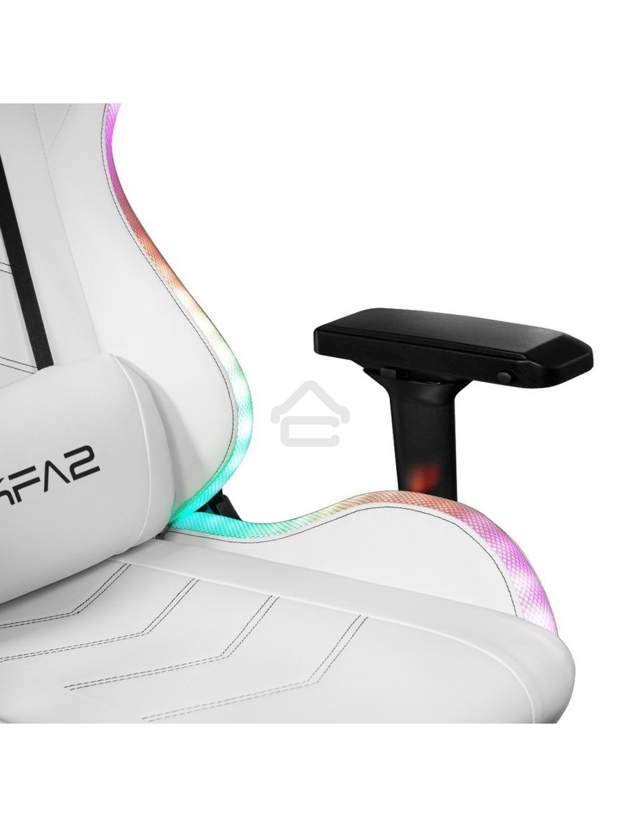 Кресло игровое компьютерное KFA2 Gaming Chair 01 RGB SE белый
