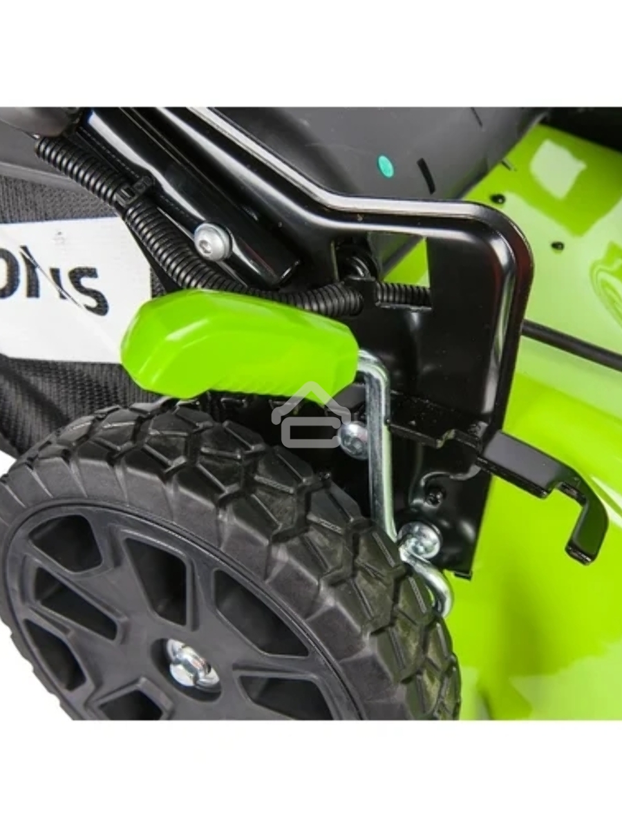 Газонокосилка аккумуляторная  GreenWorks GD60LM46HPK4, 60V, 46 см, бесщеточная, с 1хАКБ 4 А.ч. и ЗУ (2502807UB)