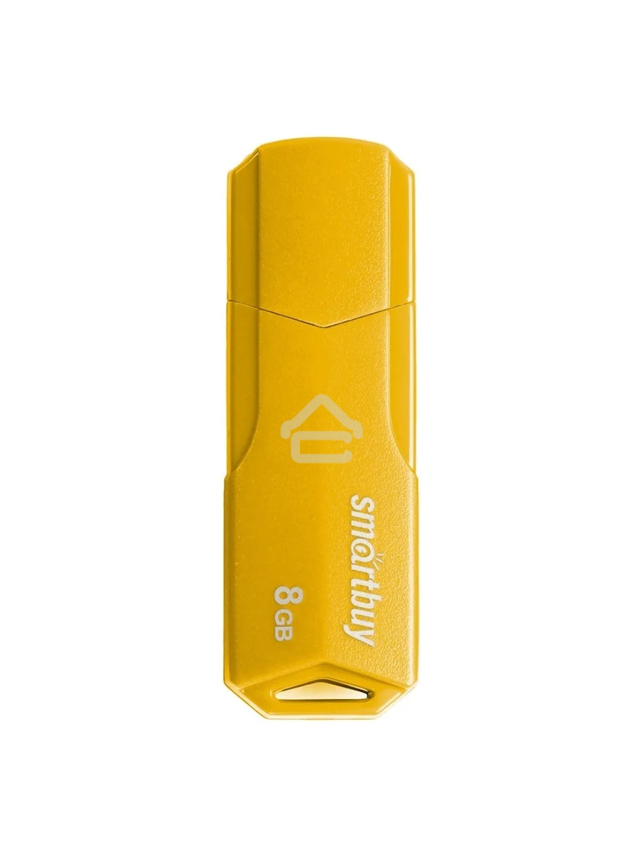 Флеш диск USB SmartBuy 8GB CLUE Yellow (SB8GBCLU-Y)