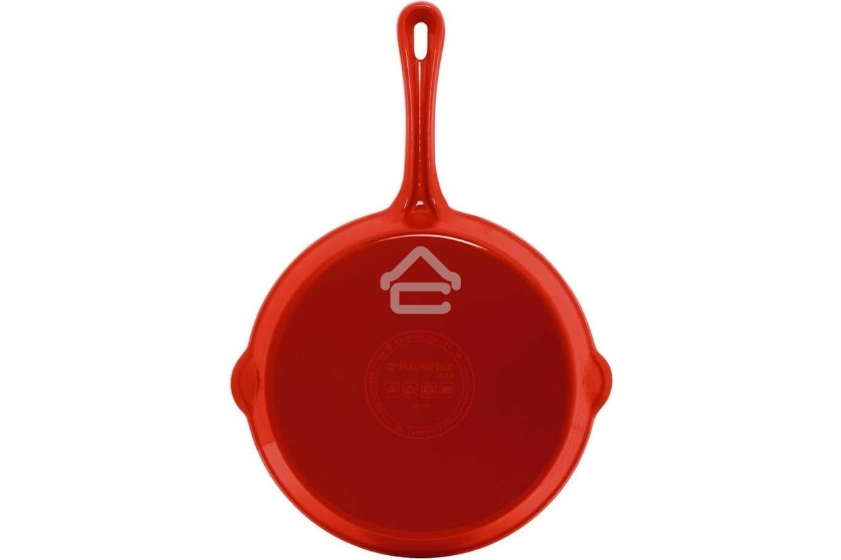 Сковорода Maunfeld DEVON MFP24CE16R из эмалированного чугуна, 24 см