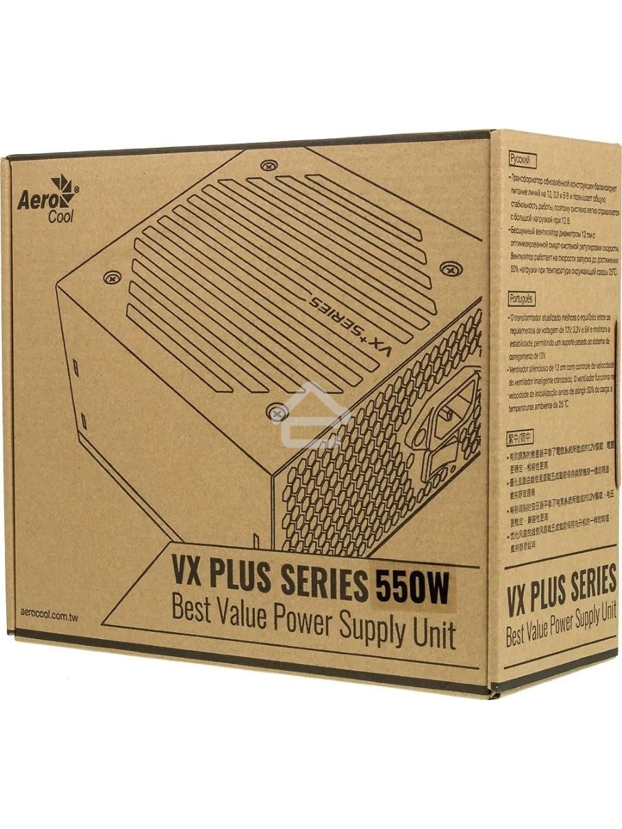 Блок питания Aerocool / Formula VX-550 PLUS, 550Вт 120мм, черный