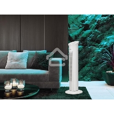 Вентилятор колонный Ballu BFT-110R напольный, 50 Вт, скоростей - 3 шт, пульт ДУ, 45 дБ