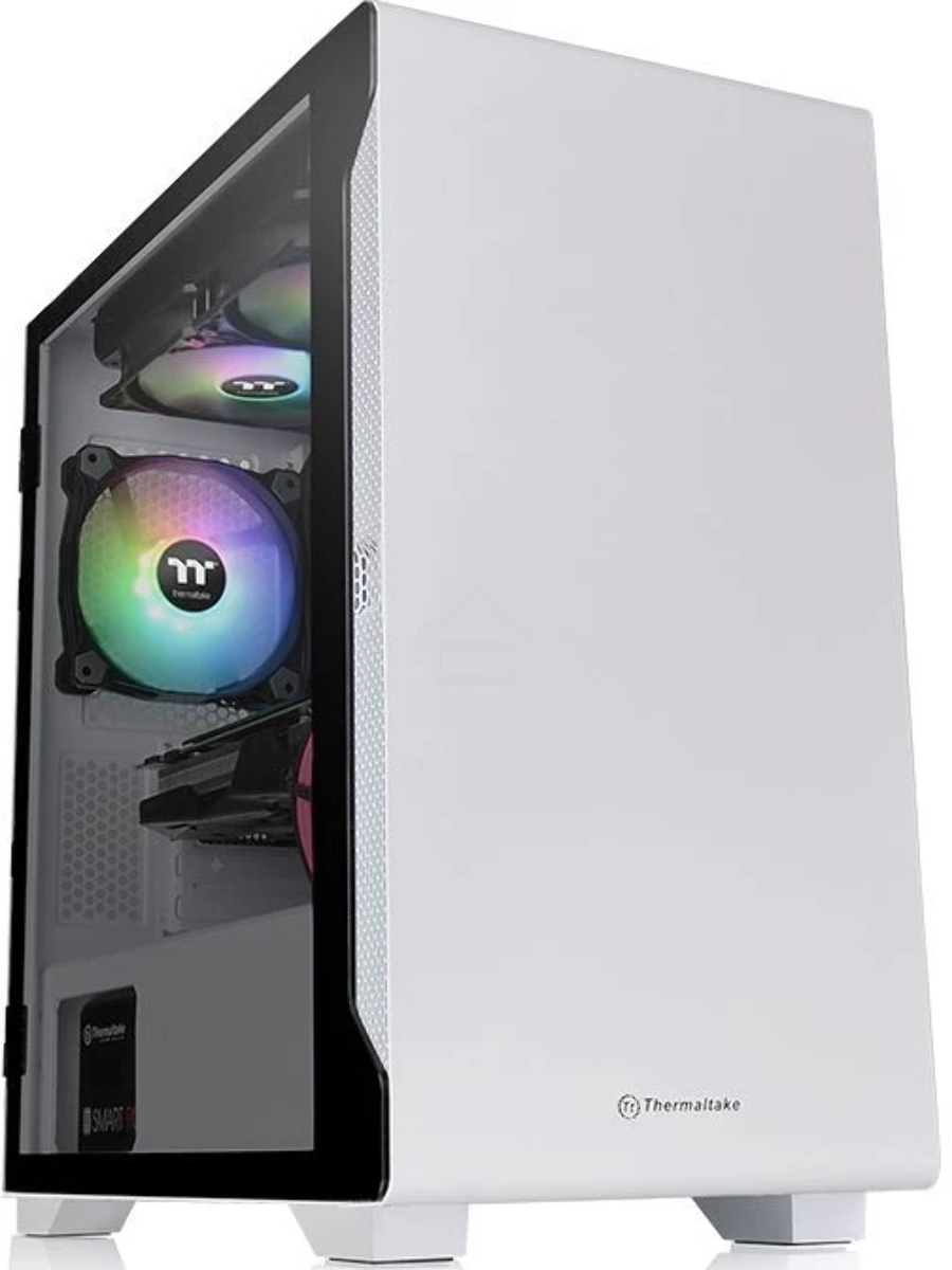 Корпус S100 TG Snow CA-1Q9-00S6WN-00 White/Win/SPCC/Tempered Glass*1/120mm Standard Fan*1