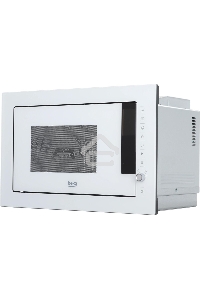 Микроволновая печь встраиваемая Beko BMGB 25333 WG белый, 25 л, 900 Вт, переключатели - поворотный механизм/сенсор