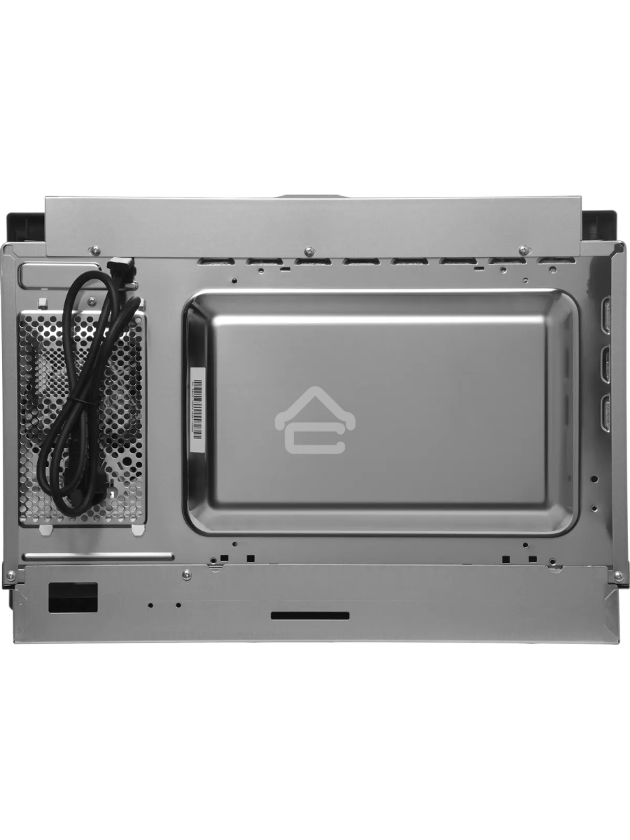 Микроволновая печь встраиваемая Domfy DM2540BW WG белый, 25 л, 900 Вт, переключатели - кнопки/поворотный мехинизм
