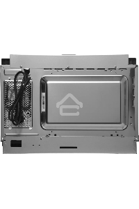 Микроволновая печь встраиваемая Domfy DM2540BW WG белый, 25 л, 900 Вт, переключатели - кнопки/поворотный мехинизм