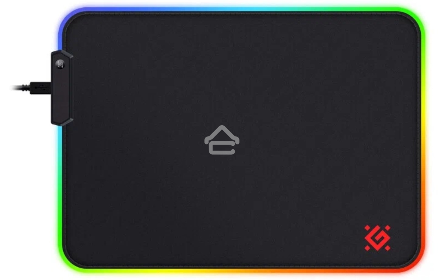 Коврик для мышки Defender черный L LIGHT